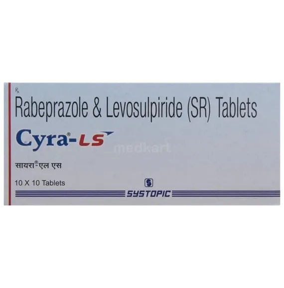 cyra ls tablet 10's